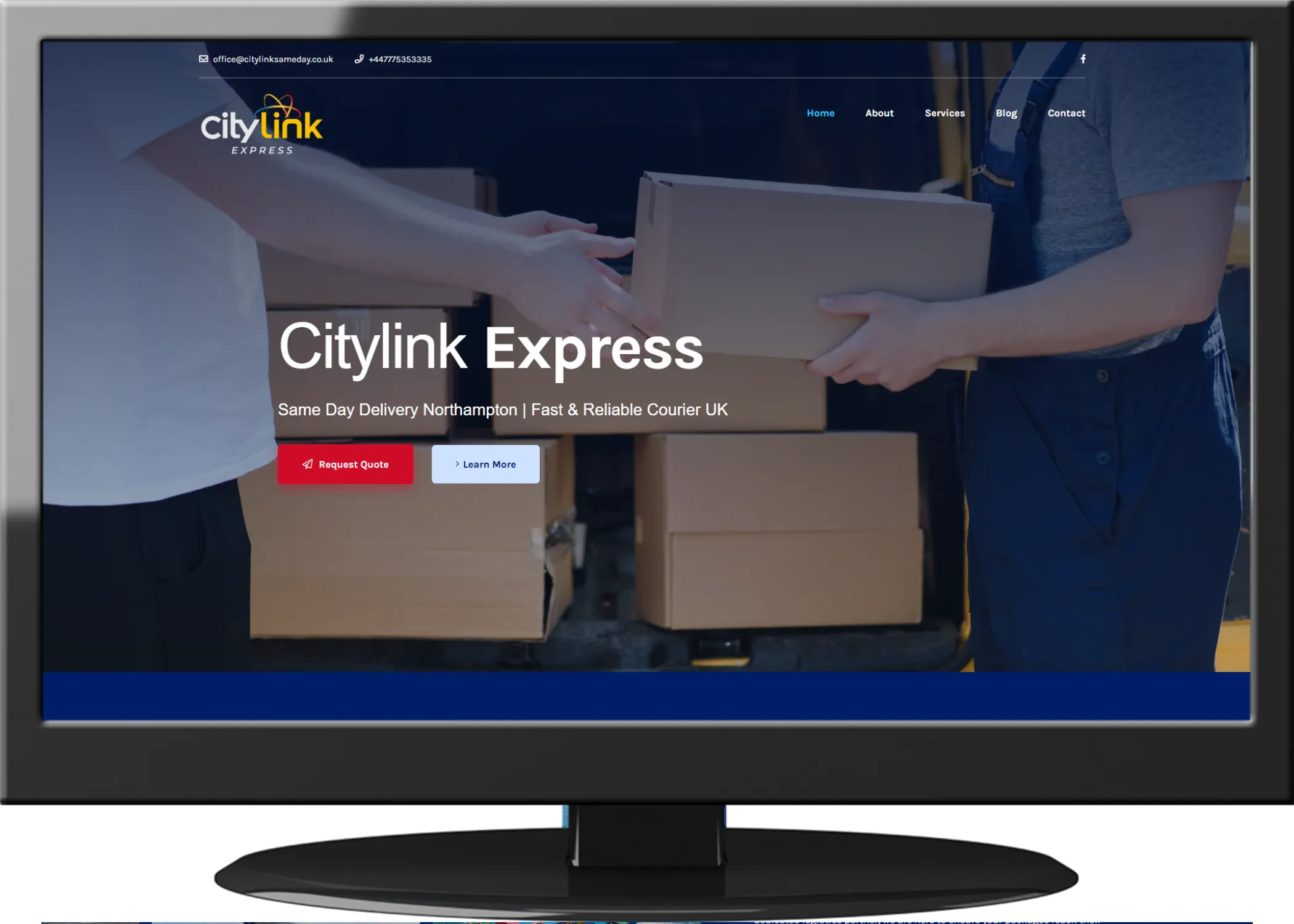 Citylink Express — screenshot proiect real